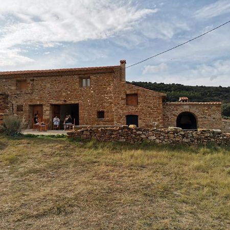 Masia Campos Culla Buitenkant foto